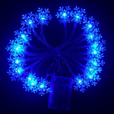 BRELONG LED Snowflake String Festival Lights Decorative Lights 20LED