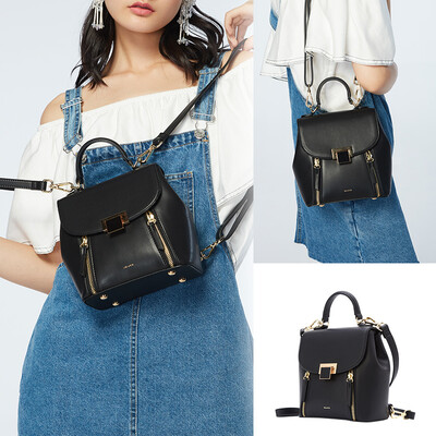 AiWAS womens bag shoulder bag ladies bag fashion shoulder slung dual-use bag casual bag college wind Korean version of the wild travel small backpack OCB1783 black
AiWAS womens bag shoulder bag ladies bag fashion shoulder slung dual-use bag casual bag college wind Korean version of the wild travel small backpack OCB1783 black