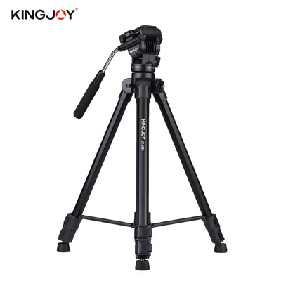 Kingjoy VT-1500 166cm54ft Portable Lightweight Camera Video Tripod with Panoramic Damping Head Aluminum Alloy Tube Max Load 10k
Kingjoy VT-1500 166cm54ft Portable Lightweight Camera Video Tripod with Panoramic Damping Head Aluminum Alloy Tube Max Load 10k
