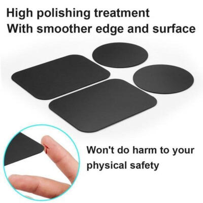 8 Pack Metal Plates Sticker Replace For Magnetic Car Mount Magnet Phone Holder