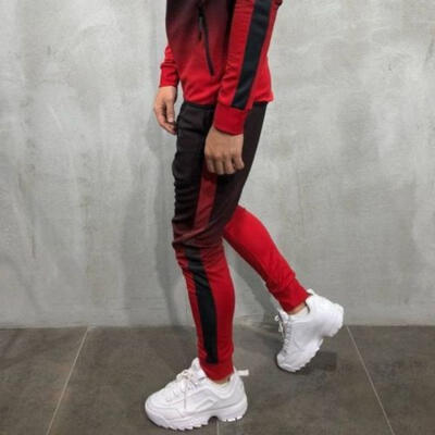 Mens Track Pants Casual Sports Jogging Bottoms Joggers Gym Sweats Trousers
