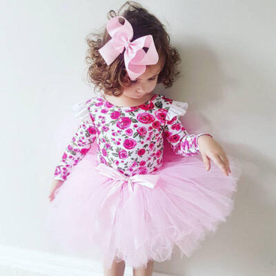 Formal Kid Flower Girls Dress Princess Bridesmaid Party Wedding Pageant Dress CA