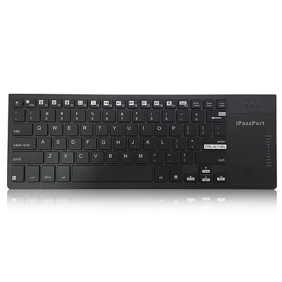 iPazzPort KP - 810 - 35H 24GHz Wireless Multi-media Keyboard with Backlight Touchpad
iPazzPort KP - 810 - 35H 24GHz Wireless Multi-media Keyboard with Backlight Touchpad