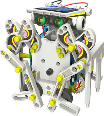 MyMei Kids Toy Educational Solar Transformers Robot Creative Assemble Kit Education