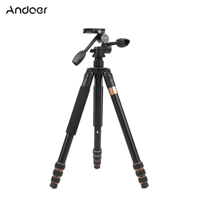 Andoer TP-630 180cm709" Magnalium Tripod Dual Handle 3-way Photographic Head Max Load 20kg for Canon Nikon Sony DSLR Camera
Andoer TP-630 180cm709" Magnalium Tripod Dual Handle 3-way Photographic Head Max Load 20kg for Canon Nikon Sony DSLR Camera