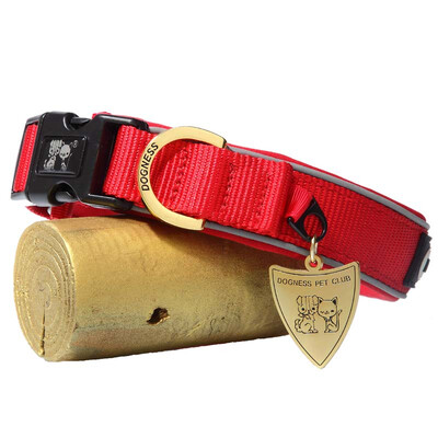Dennis (DOGNESS) dog collar reflective dog dog neck collar neck collar for neck circumference 30-37CM within the small and medium-sized dog red
Dennis (DOGNESS) dog collar reflective dog dog neck collar neck collar for neck circumference 30-37CM within the small and medium-sized dog red