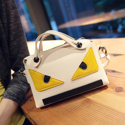 2016 new Little monster women handbag hit color eye bag mini bag shoulder Messenger bag
2016 new Little monster women handbag hit color eye bag mini bag shoulder Messenger bag