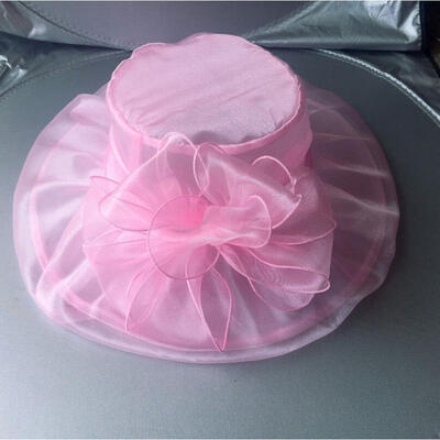 Ladies Women Summer Wide Large Brim Bow Sun Beach Floppy Folding Derby Cap Hat