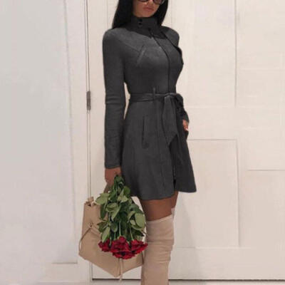 Women Warm Winter Hooded Trench Coat Wool Blends Long Jacket Outwear Parka Tops
Women Warm Winter Hooded Trench Coat Wool Blends Long Jacket Outwear Parka Tops