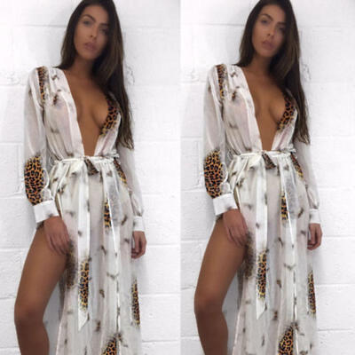 Women Summer Printed Bikini Cover Up Swimwear Bathing Suit Beach Maxi Dress Tops
Women Summer Printed Bikini Cover Up Swimwear Bathing Suit Beach Maxi Dress Tops