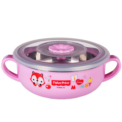 Fisher-Price children's food tableware set anti-skid seal insulation stainless steel cup + ears bowl + PP spoon FP-8018C yellow
Fisher-Price children's food tableware set anti-skid seal insulation stainless steel cup + ears bowl + PP spoon FP-8018C yellow