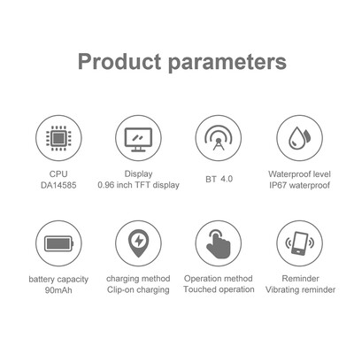 T1 Smart Bracelet 096inch TFT IPS Screen 12896 Pixel 90mAh Heart Rate Blood Pressure Monitoring Calorie Fitness IP67 Waterproof
T1 Smart Bracelet 096inch TFT IPS Screen 12896 Pixel 90mAh Heart Rate Blood Pressure Monitoring Calorie Fitness IP67 Waterproof