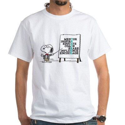 CafePress - Snoopy - Teacher Notes - 100 Cotton T-Shirt White
CafePress - Snoopy - Teacher Notes - 100 Cotton T-Shirt White