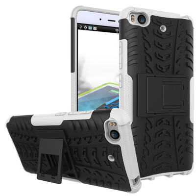 Fivice Xiaomi 5s Mi5s Case TPU anti-fall tire pattern back clip bracket phone case
