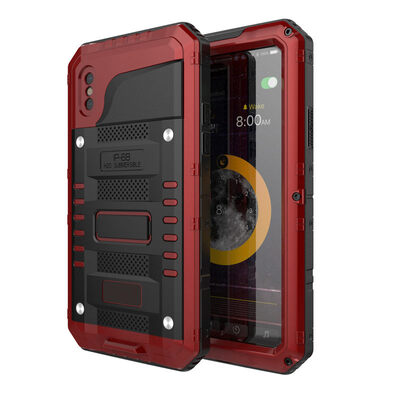 Rugged Metal Armor Case For iPhone 6 6S 7 8 Plus X Case Waterproof Shockproof 360 Full Body Protective For Apple iPhone X Case
Rugged Metal Armor Case For iPhone 6 6S 7 8 Plus X Case Waterproof Shockproof 360 Full Body Protective For Apple iPhone X Case