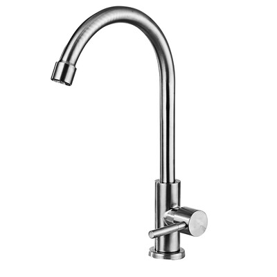 Fürth kitchen faucet lead-free 304 stainless steel single cold wash basin sink faucet GBJDB053
Fürth kitchen faucet lead-free 304 stainless steel single cold wash basin sink faucet GBJDB053