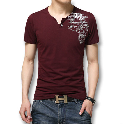 Men T Shirt Fashion Men T Shirt 2016 Summer New Arrival Printed Men Casual V-neck Men T Shirts 5 Colors Casual Hot Sale T Shirts
Men T Shirt Fashion Men T Shirt 2016 Summer New Arrival Printed Men Casual V-neck Men T Shirts 5 Colors Casual Hot Sale T Shirts