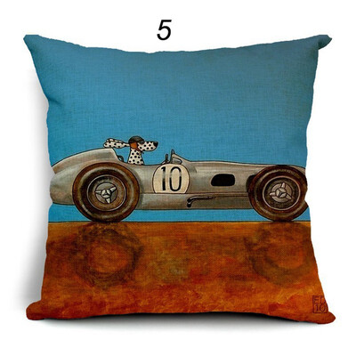 Hot Sale Pillow Lovely Cartoon Dog Driving Car Vintage Almofadas 45X45CM Linen Pillow Decorative Linen Cushion Cover
Hot Sale Pillow Lovely Cartoon Dog Driving Car Vintage Almofadas 45X45CM Linen Pillow Decorative Linen Cushion Cover