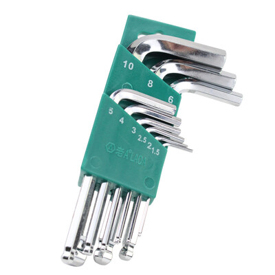 Old A LAOA mirror S2 hex wrench screwdriver set hex wrench ball head small inner hexagon LA158109
Old A LAOA mirror S2 hex wrench screwdriver set hex wrench ball head small inner hexagon LA158109