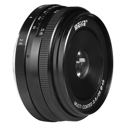 Metco (Meike) 28mm F2.8 формат Sony E-крепление APS-C без анти-фиксированным фокусным расстоянием
Metco (Meike) 28mm F2.8 формат Sony E-крепление APS-C без анти-фиксированным фокусным расстоянием