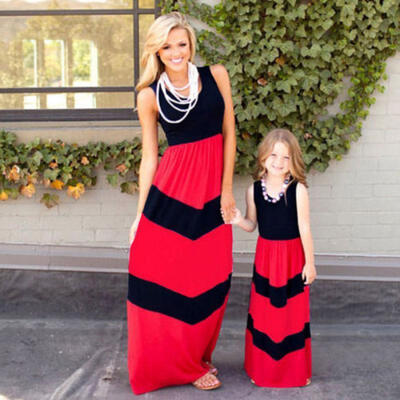 Mother & Daughter Family Matching Dress Women Girls Boho Halter Dress Outfits
Mother & Daughter Family Matching Dress Women Girls Boho Halter Dress Outfits