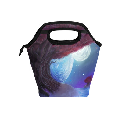 Insulated Lunch Tote Bag Artistic Scenery Travel Picnic Lunch Handbags Portable Zipper Lunch Bag Box
Insulated Lunch Tote Bag Artistic Scenery Travel Picnic Lunch Handbags Portable Zipper Lunch Bag Box