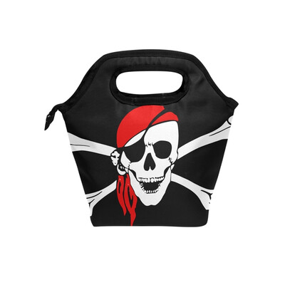Lunch Bag Skull With Red Cap Tote Travel Picnic Insulated Handbags Portable Zipper Lunch Bag Box
Lunch Bag Skull With Red Cap Tote Travel Picnic Insulated Handbags Portable Zipper Lunch Bag Box