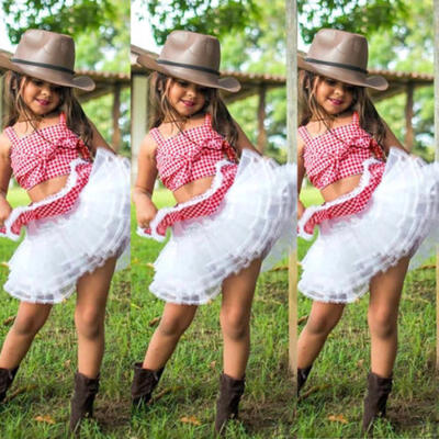US Lace Kid Baby Girl Plaid Cotton Crop Top Skirt Dress Sundress Outfits Clothes
US Lace Kid Baby Girl Plaid Cotton Crop Top Skirt Dress Sundress Outfits Clothes