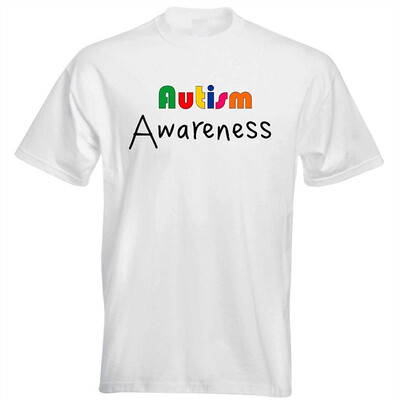 Autism Awareness Rainbow Colourful Text Word Art Charity Party Mens T Shirt- White Mens Tee
Autism Awareness Rainbow Colourful Text Word Art Charity Party Mens T Shirt- White Mens Tee