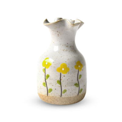UpperX Hand-Painted Little Yellow Flower Retro Flowerpot Ceramic Vase Simple Creative Stoneware Green Meat Culture Decor
UpperX Hand-Painted Little Yellow Flower Retro Flowerpot Ceramic Vase Simple Creative Stoneware Green Meat Culture Decor