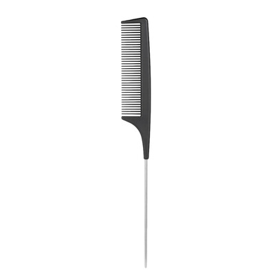 Salon Hair Plastic Hair Cutting Comb Stainless Steel Comb Handle Professional Barber Hairdressing Comb
Salon Hair Plastic Hair Cutting Comb Stainless Steel Comb Handle Professional Barber Hairdressing Comb