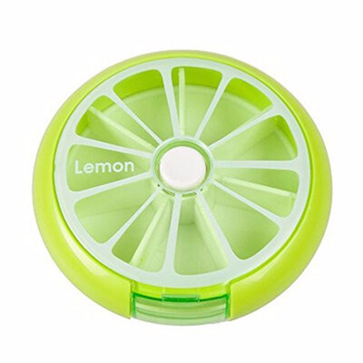 Outdoor Weekly 7 Compartments Fruit Pill Box