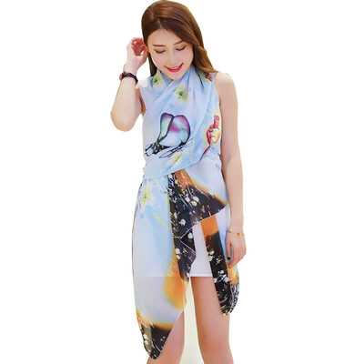 MSEK WSJ161688 Women&39s Scarves Variety Shawls Chiffon Shirt Air Conditioning Shirt Beach Scarves Cloak Plus Butterfly Blue
MSEK WSJ161688 Women&39s Scarves Variety Shawls Chiffon Shirt Air Conditioning Shirt Beach Scarves Cloak Plus Butterfly Blue