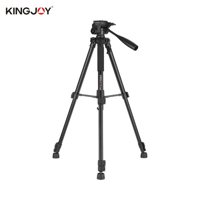 Kingjoy VT-860 56 Inch 4 Section Aluminum Alloy Professional Camera Tripod for Photography Video Shooting Support DSLR SLR Camcord
Kingjoy VT-860 56 Inch 4 Section Aluminum Alloy Professional Camera Tripod for Photography Video Shooting Support DSLR SLR Camcord