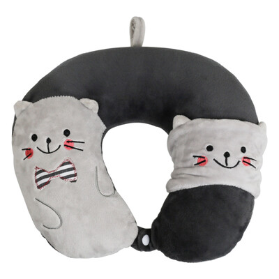 Banzheni U-shaped pillow portable cute cartoon massage u-shaped pillow pillow short plush travel neck pillow aircraft headrest siesta eyewear blackout detachable cleaning pillowcase cartoon cat
Banzheni U-shaped pillow portable cute cartoon massage u-shaped pillow pillow short plush travel neck pillow aircraft headrest siesta eyewear blackout detachable cleaning pillowcase cartoon cat