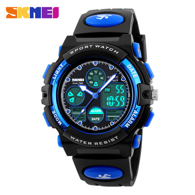 Fashion Sports Wristwatch Dual Movements 5ATM Water-proof Kids Watch with Alarm Chronograph Back Light
Fashion Sports Wristwatch Dual Movements 5ATM Water-proof Kids Watch with Alarm Chronograph Back Light