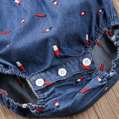 Newborn Kids Baby Girls Infant Romper Jumpsuit Bodysuit Clothes Denim Outfits
Newborn Kids Baby Girls Infant Romper Jumpsuit Bodysuit Clothes Denim Outfits