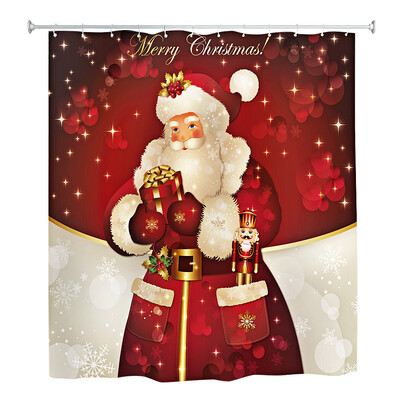 Santa Claus 3D Printing Shower Curtain Waterproof Mildew Resistant Fabric 180 x 180cm
Santa Claus 3D Printing Shower Curtain Waterproof Mildew Resistant Fabric 180 x 180cm