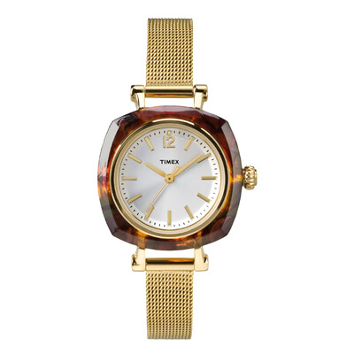 Tianmei TIMEX metal strap simple fashion retro quartz female watch TW2P69900