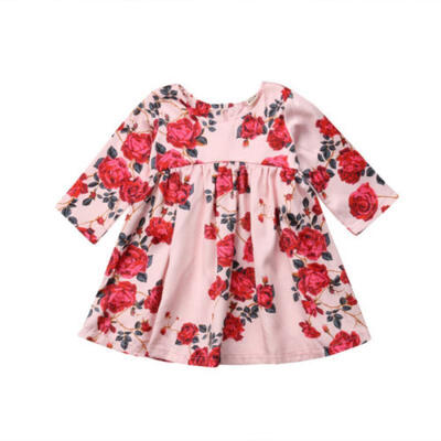 Cute Toddler Kids Baby Girl Princess Floral Party Long Sleeve Tutu Dress Clothes 
Cute Toddler Kids Baby Girl Princess Floral Party Long Sleeve Tutu Dress Clothes