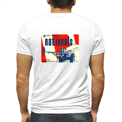 15th Annual Nationals Drag Race 1969 Indianapolis Racing NHRA White Short Sleeve Shirt
15th Annual Nationals Drag Race 1969 Indianapolis Racing NHRA White Short Sleeve Shirt