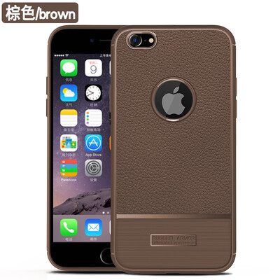 Fivice iphone 6S plus case luxury silicone anti-fall lychee protective cover