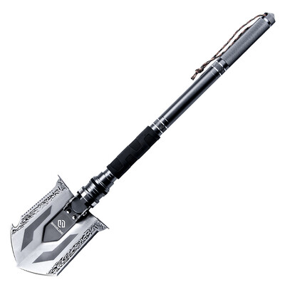 SHANGLONG Outdoor folding engineer shovel Straight handle with compass metal shovel Professional tools
SHANGLONG Outdoor folding engineer shovel Straight handle with compass metal shovel Professional tools