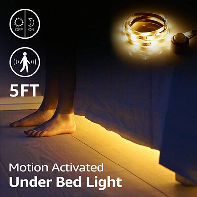 2Meters IP20 2835 LED Motion Sensor Cupboard Wardrobe Bed lamp Under Cabinet Night light Flexible LED Strip
2Meters IP20 2835 LED Motion Sensor Cupboard Wardrobe Bed lamp Under Cabinet Night light Flexible LED Strip