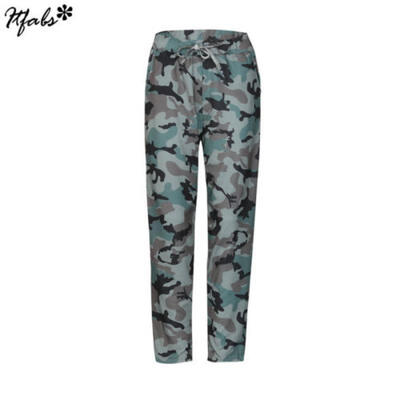 Women Camouflage Printed Casual Pants Elastic Long Pants Ladies Loose Trouser US
Women Camouflage Printed Casual Pants Elastic Long Pants Ladies Loose Trouser US