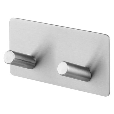 KECOOO K06695 stainless steel hook coat hook bathroom living room balcony wall hook double hook free punch
KECOOO K06695 stainless steel hook coat hook bathroom living room balcony wall hook double hook free punch