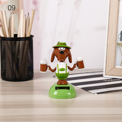 1pcs Cute Car Ornament ABS Solar Powered Shaking Swing Head Dog Lovely cartoon dog design Automobile Decoration Dashboard Toys
1pcs Cute Car Ornament ABS Solar Powered Shaking Swing Head Dog Lovely cartoon dog design Automobile Decoration Dashboard Toys