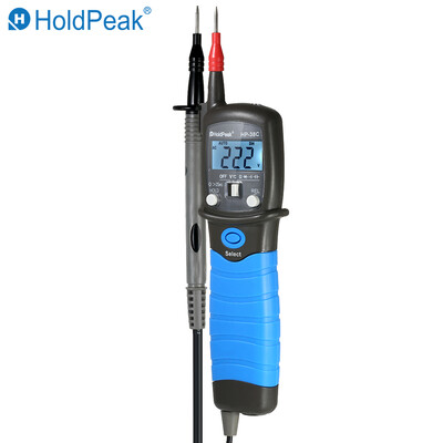 HoldPeak High Precision Auto-range LCD Pen Type Digital Multimeter DCAC Voltage Meter Resistance Capacitance Diode Tester
HoldPeak High Precision Auto-range LCD Pen Type Digital Multimeter DCAC Voltage Meter Resistance Capacitance Diode Tester