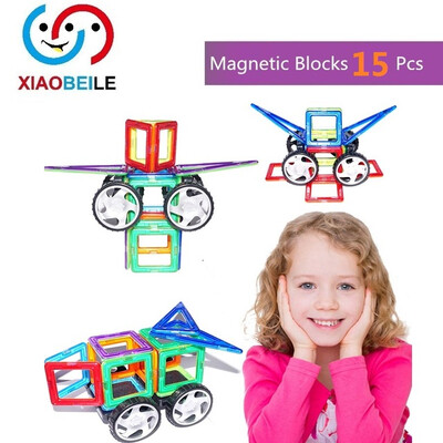 15 Pieces Kids DIY Car Magnetic Construction Building Block Juggle Toys Bricks Magnetic Blocks Enlighten Education Wisdom Toys
15 Pieces Kids DIY Car Magnetic Construction Building Block Juggle Toys Bricks Magnetic Blocks Enlighten Education Wisdom Toys