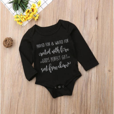 Fashion Newborn Baby Boys Girls Cotton Romper Bodysuit Jumpsuit Outfit Clothes